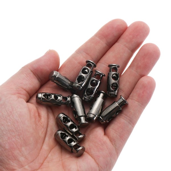 10 stk doble hullstoppere DIY metallklemmestopperledning 5