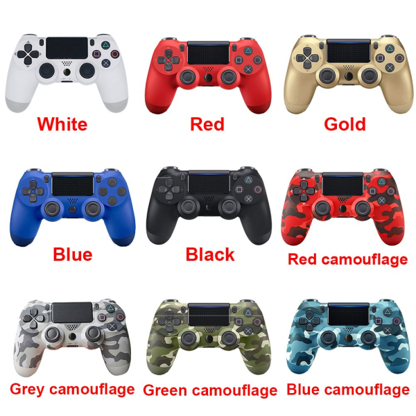 PS4 PlayStation 4-kontroller GRÅ KAMOUFLASJE Grey camouflage