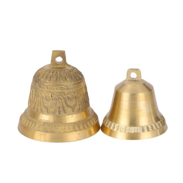Betande Kopparklockor Ko Häst Fårklockor 4CM 4cm