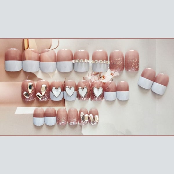 24stk False Nails Short Square X005 X005 X005