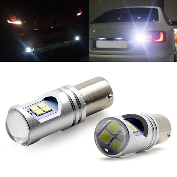 2 stk/sett LED billys blinklyspære 1157 1157 1157