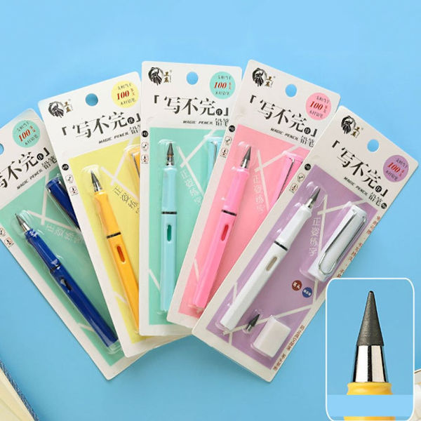 Ingen blæk Eternal pen HB Pencil COLOR 9 Color 9