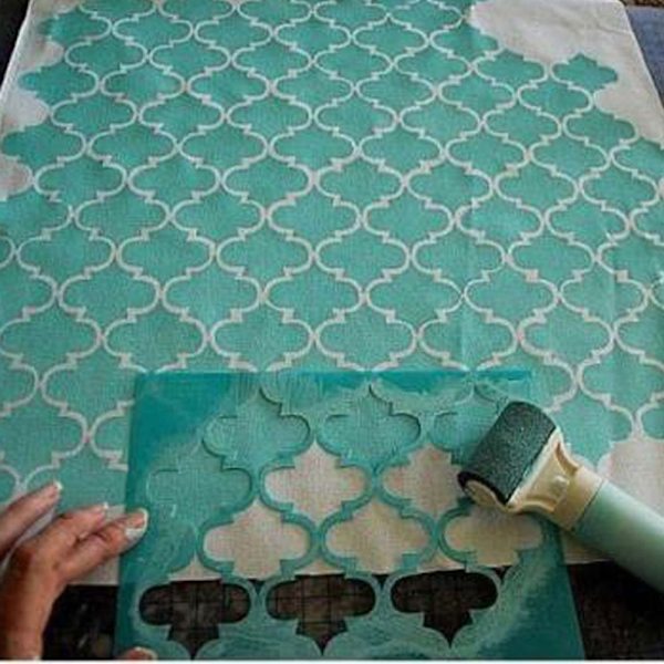 Fremstilling af stencil-scrapbogskort 1 1
