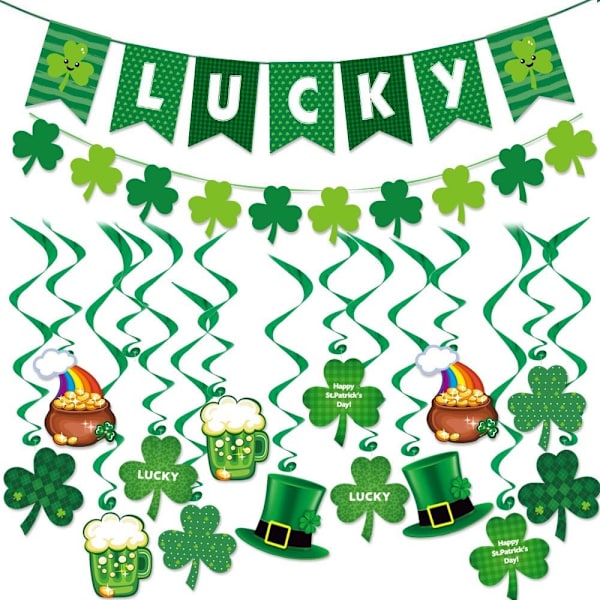 S:t Patricks Day Party Dekoration 5 1SET 5 1SET 5    1Set