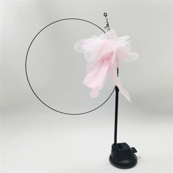 Pet Cat Teaser Legetøj Cat Stick Toy PINK pink