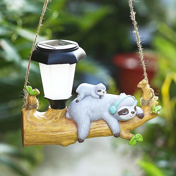 Squirrel Sloth Hanging Light Animal Statue 2 2 2
