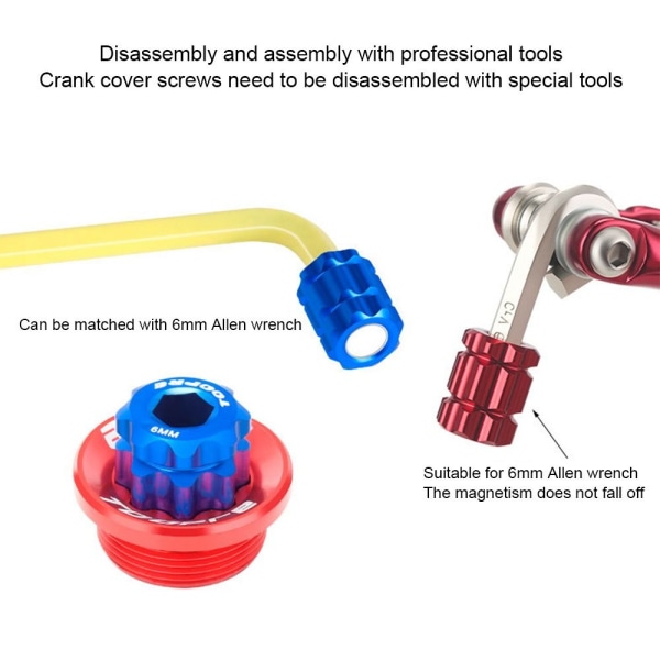 CNC Skrue Krankdæksel MULTICOLOR 2STK BOLTE 2STK BOLTE Multicolor 2pcs Bolts-2pcs Bolts