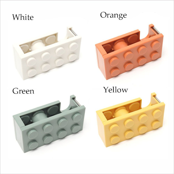 Holder Tape Box Byggeklods Tape GRØN green