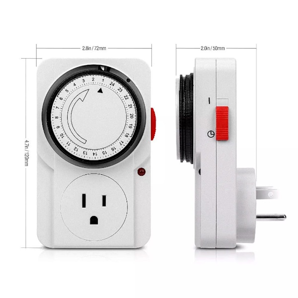 Eluttag Timer Switch US US US