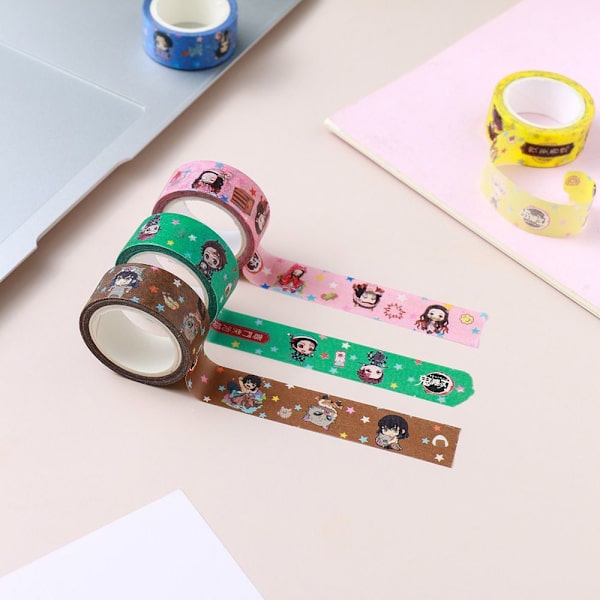 Demon Slayer Washi Tape Leikekirjan sisustus 1 1