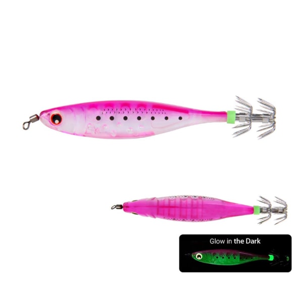 5 st vävd Squid Hook Octopus Bait E E E