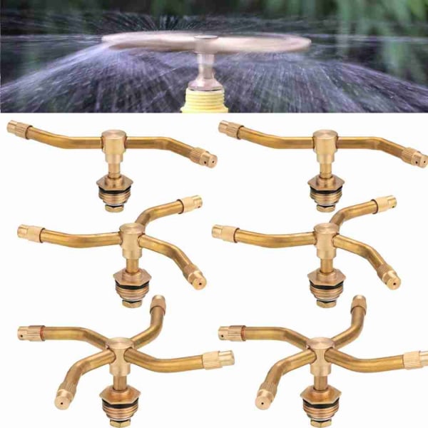 Puutarhasprinklerit kastelu spray 4 ARM 4 Arm