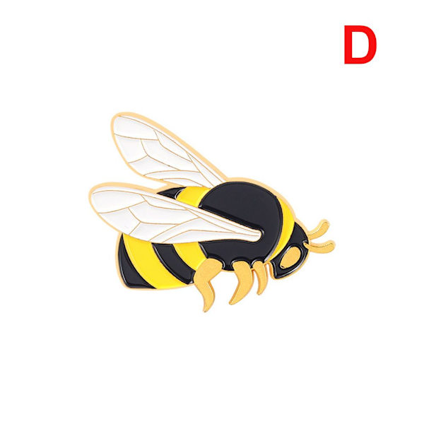 Bee Broscher Kostymkrage Pins D D