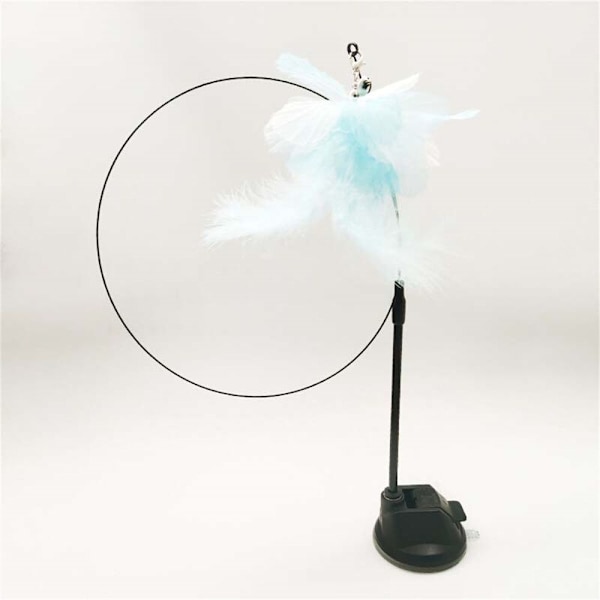 Pet Cat Teaser Lelut Cat Stick Lelu SININEN blue