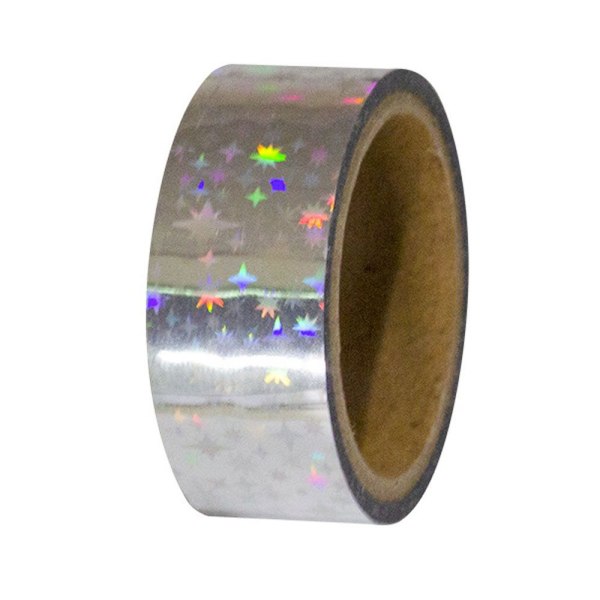 5Roll/ Set Glitter Laser Tape Laser Foil Tarran peittoteippi