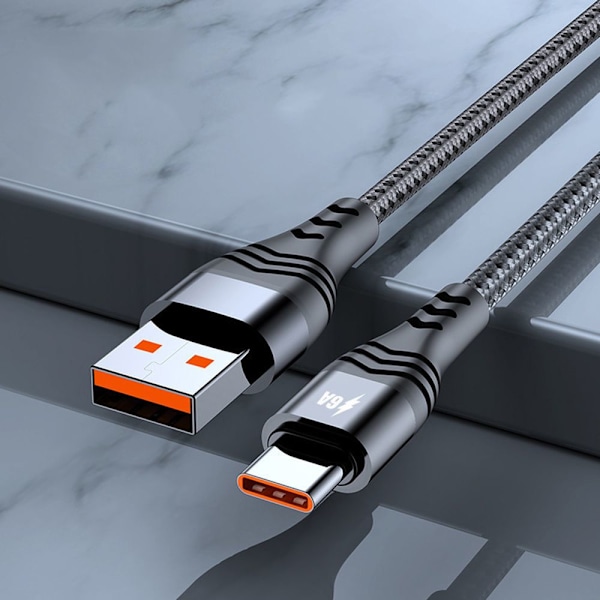 Pikalatauskaapeli USB Type C -kaapeli 1M 1m