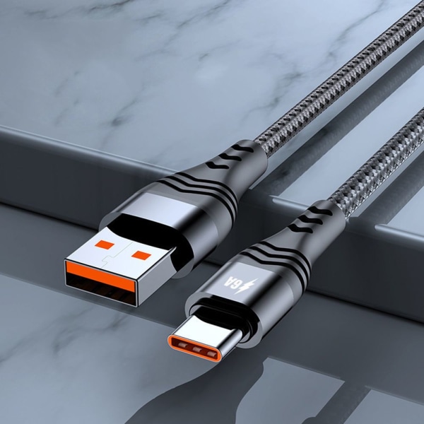Pikalatauskaapeli USB Type C -kaapeli 2M 2m
