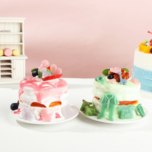 6 stk Polymer Clay Babyprodukter Silikoneform 5 5 5