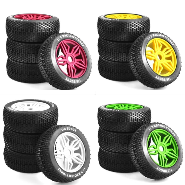 RC Bil Hjul Hjul SORT black