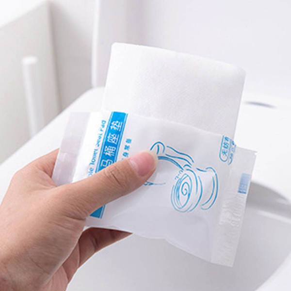 50 stk Toiletsædebetræk Toiletpapirpude IKKE VÆVET STOF