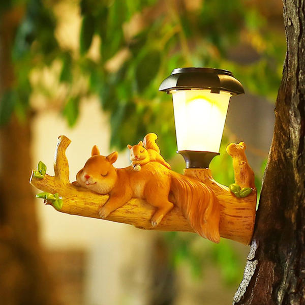 Squirrel Sloth Hanging Light Animal Statue 2 2 2