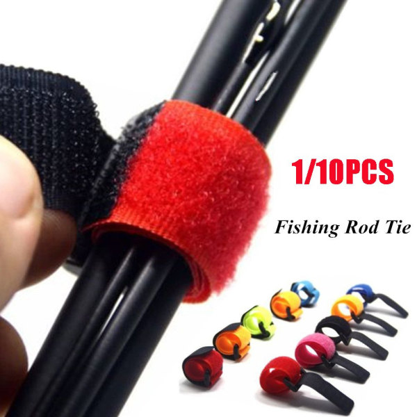 Fiskestang binde nylon 1 STK (FARVE TILFÆLDIGT) 1pc(Color Random)
