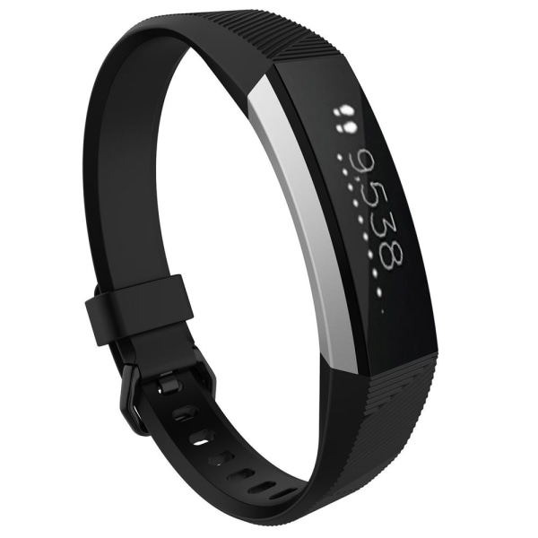 för Fitbit Alta / Alta HR Silicone Watch BLACK L black L