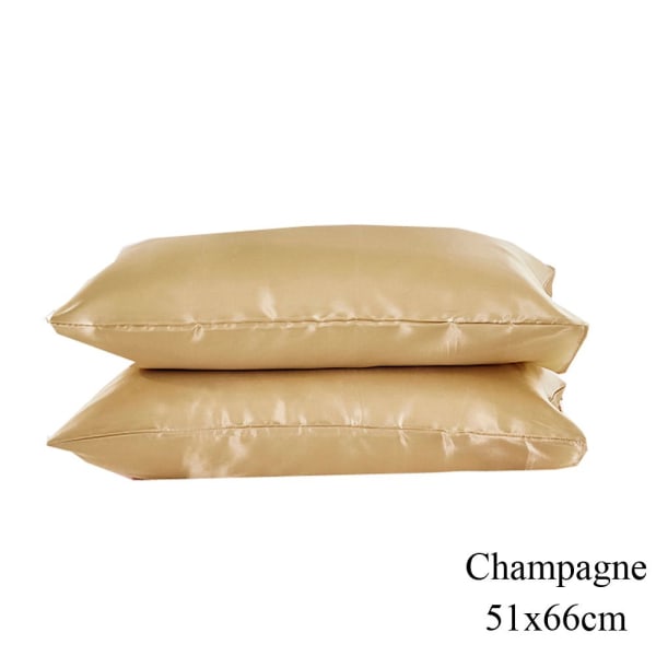 2ST Kuddfodral Cover Case CHAMPAGNE 51X66CM champagne