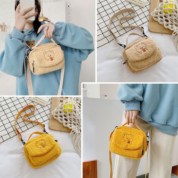 Axelväska Cross Body Väskor GUL yellow