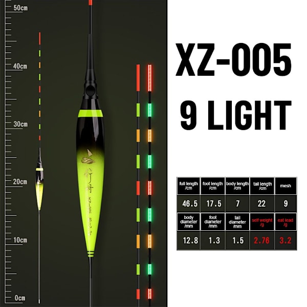 Rocky Fishing Lure Float Floats Bobbers 005-9 LIGHT 005-9 LIGHT 005-9 light