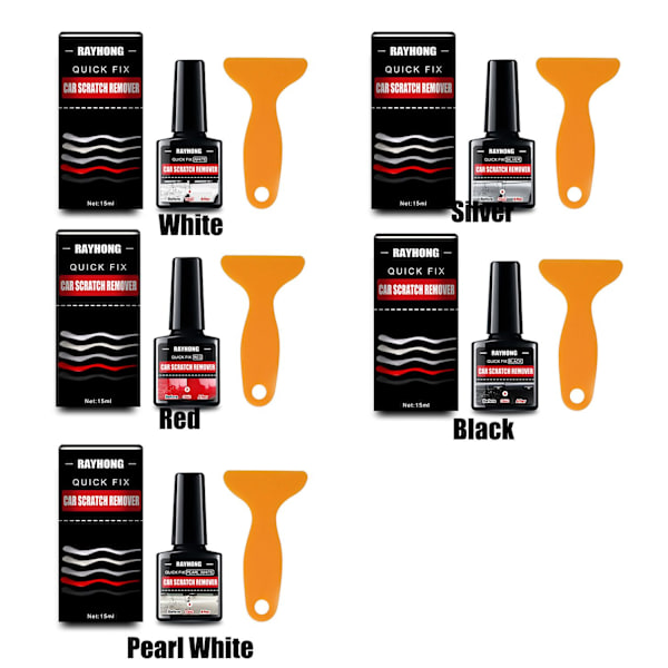 Autoreparationsmiddel Ridsefjerner RØD 15ML 15ML red 15ML-15ML