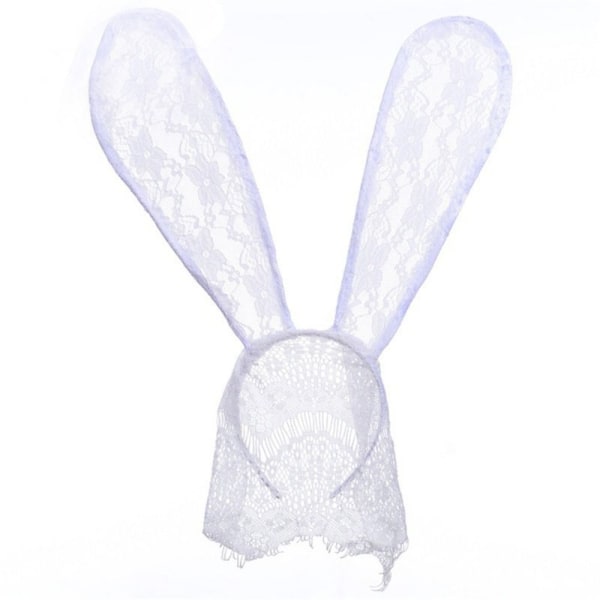 Kaninöron Veil Eye Mask VIT white