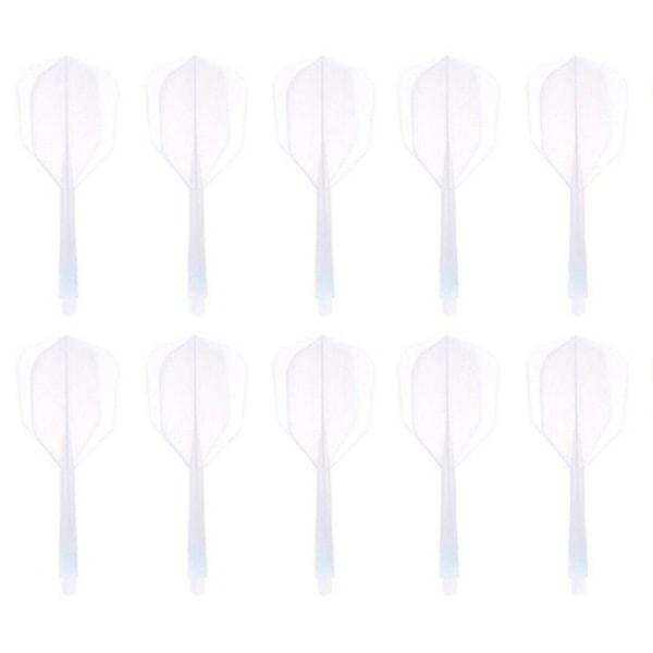 10st Dart Tail Dart Flight Stam VIT 10ST 10ST White 10Pcs-10Pcs