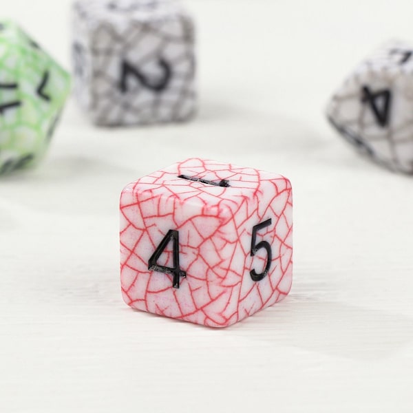 Set / set tärningsuppsättning speltillbehör 3 3 3