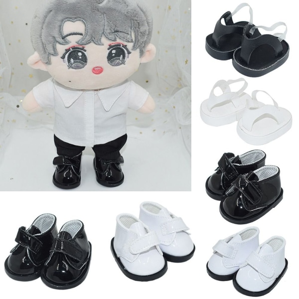 20 cm dukkesko Fritidssko, HVID STYLE 2 STYLE 2 White Style 2-Style 2