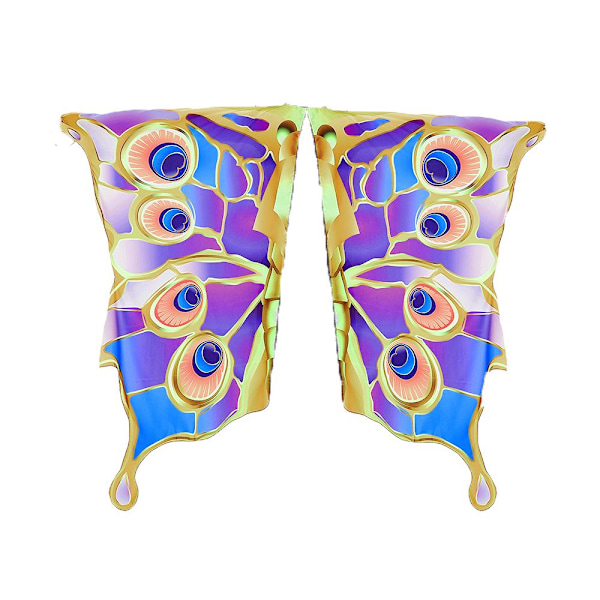 Sommerfuglekappe Butterfly Wings sjal 05 05 05