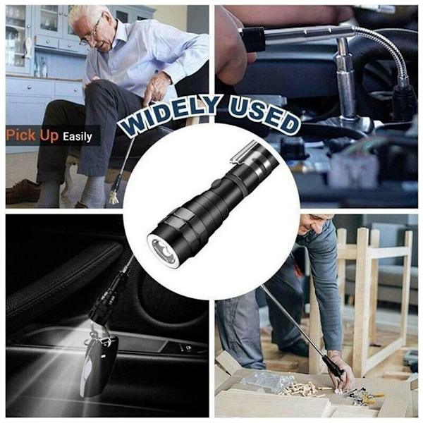 Teleskopisk magnetisk penna Pick Up Tool RÖD Red