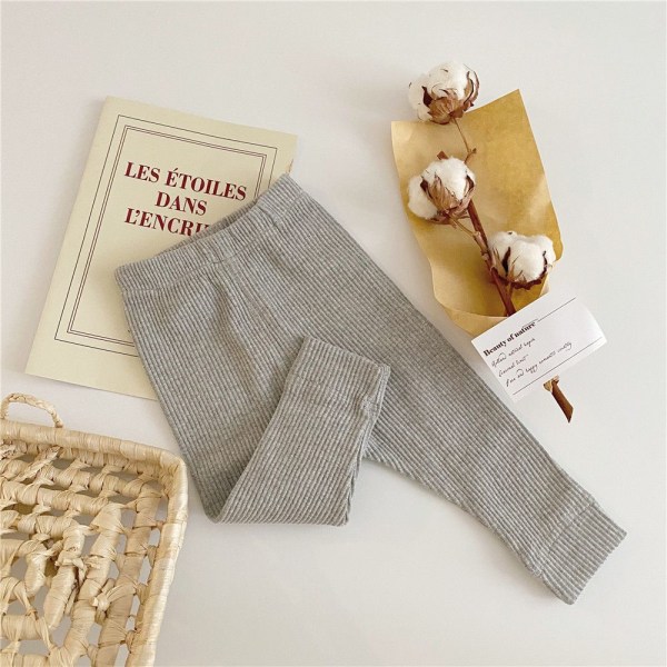 Baby Leggings Barnebukser KAFFE coffee