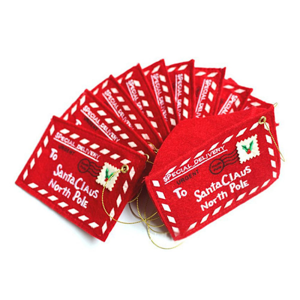 1/3/6/10 STK julepynt Julenissekonvolutt 6 STK 6 STK 6Pcs
