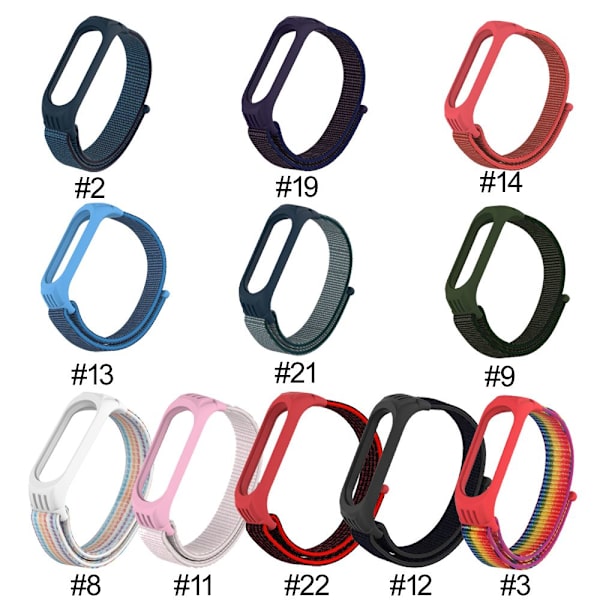Nylon TPU-løkkerem Utskiftbar klokkerem 14 14