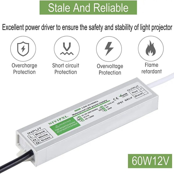 LED Driver Lys Transformator 10W 10W 10W