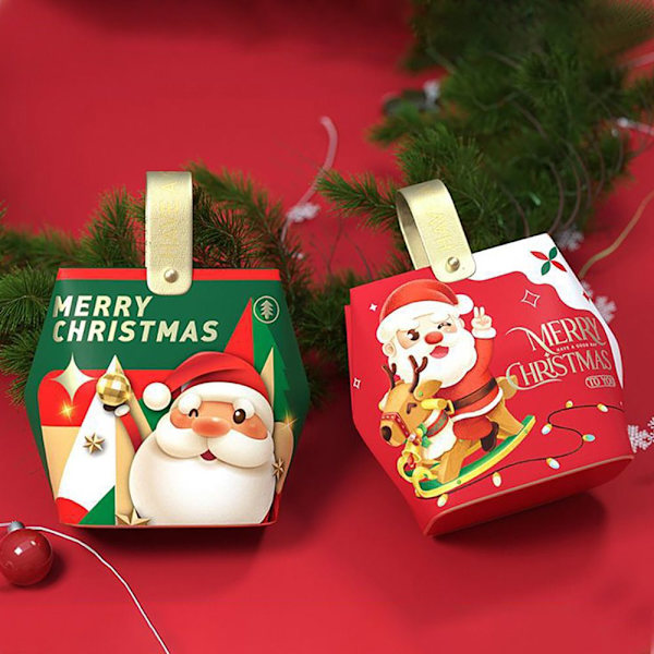 5 st julklappslåda förpackningslådor D D D