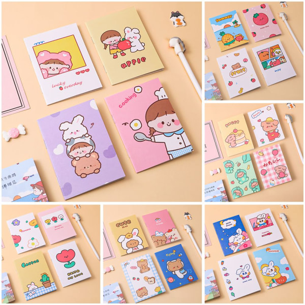 Mini Notebook Writing Book 1PCFLOWER (RANDOM) FLOWER (RANDOM) 1pcFlower (Random)