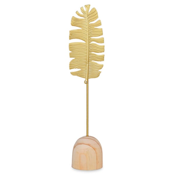 Golden Leaf Ornament Smidesjärnshantverk L1 1 L1