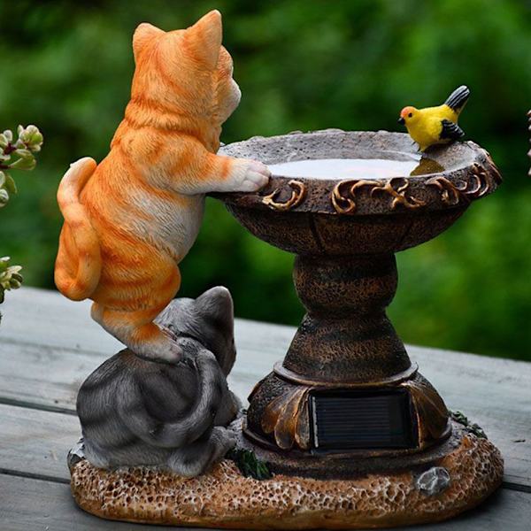 Kaninkatter statyskulpturer 1 1 1