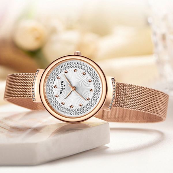 Naisten watch Quartz WristWatch GOLD gold