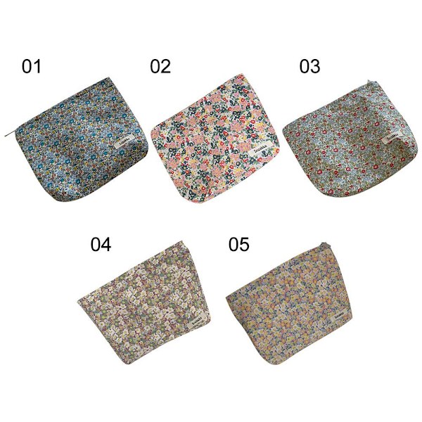 Blomster kosmetiktaske Makeup-etui 5 5 5