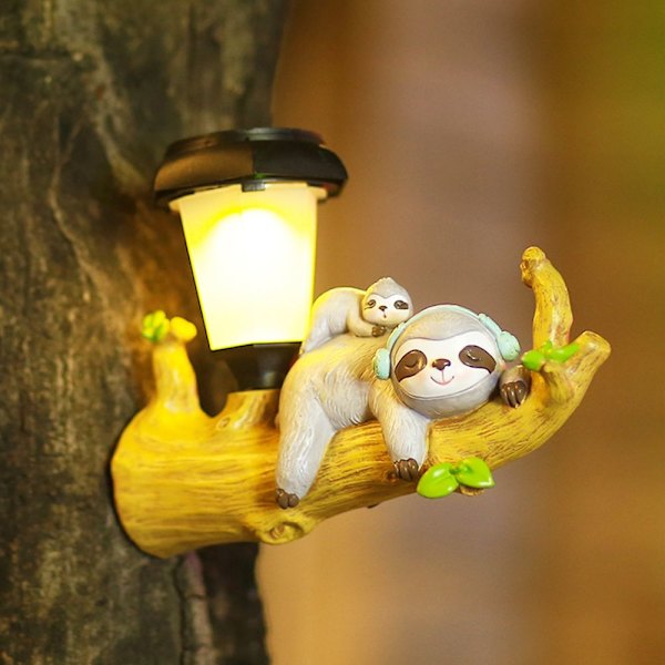 Squirrel Sloth Hanging Light Animal Statue 2 2 2