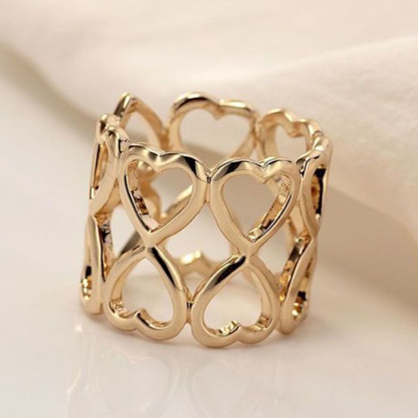 6ST Halsduksknapp Silver Färg ROSE GULD rose gold