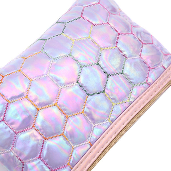 2stk/sett Oppbevaringsveske Kosmetikkveske ROSA pink